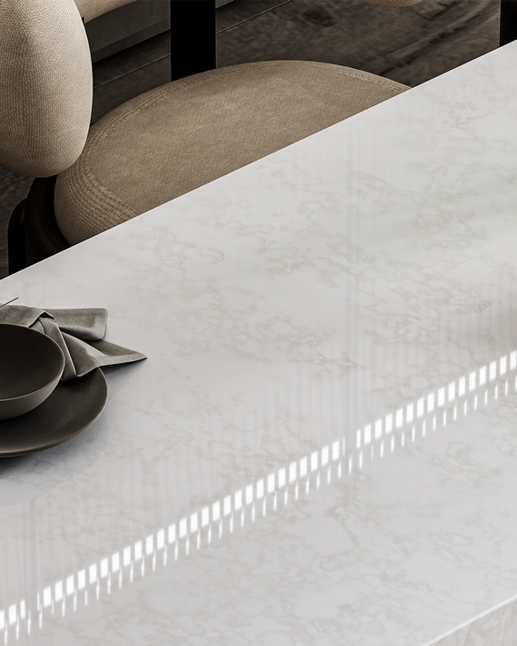 Alpinous luxury quartz slab